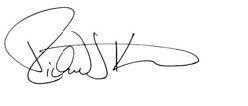 Signature de Rich Kramer