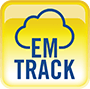 „EM Track“ logotipas