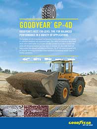 Goodyear GP-4D Capa da Folha de Vendas