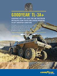 Omslag till försäljningsblad för Goodyear TL-3A+