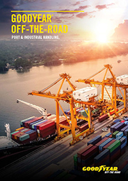 Goodyear-brochure havens en industriële verwerking