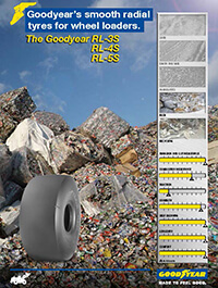 Naslovnica prodajnega kataloga za pnevmatike Goodyear RL-3S RL-4S RL-5S