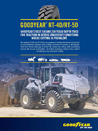 Goodyear RT-4D RT-5D Корица на брошура за продажби