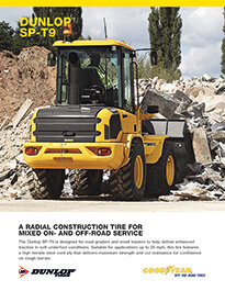 Copertina scheda di vendita DUNLOP® SP-T9 